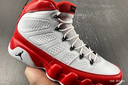 Red Gym White Lightweight Retro Jordan 302370-160 9 656 0801